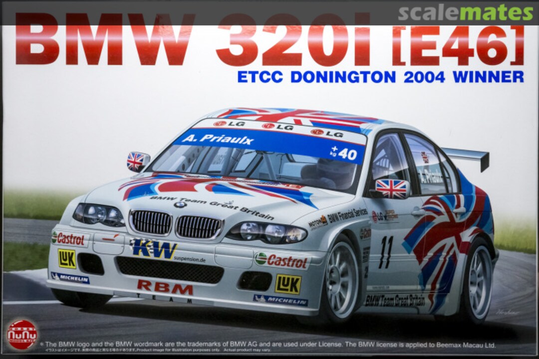 Boxart BMW 320i E46 PN24033 NuNu Model Kit 