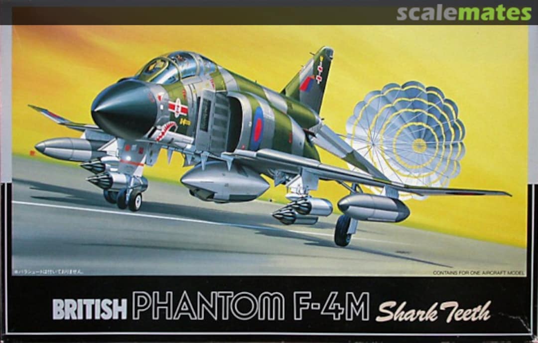 Boxart British Phantom F-4M Shark Teeth 7A-H9 Fujimi