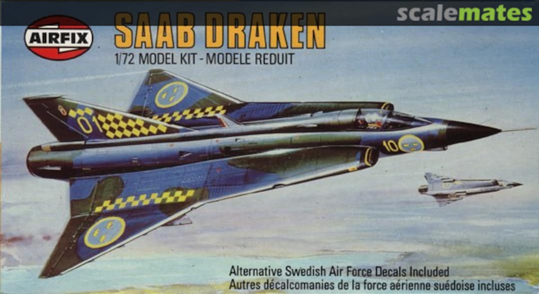 Boxart SAAB Draken 02039-4 Airfix