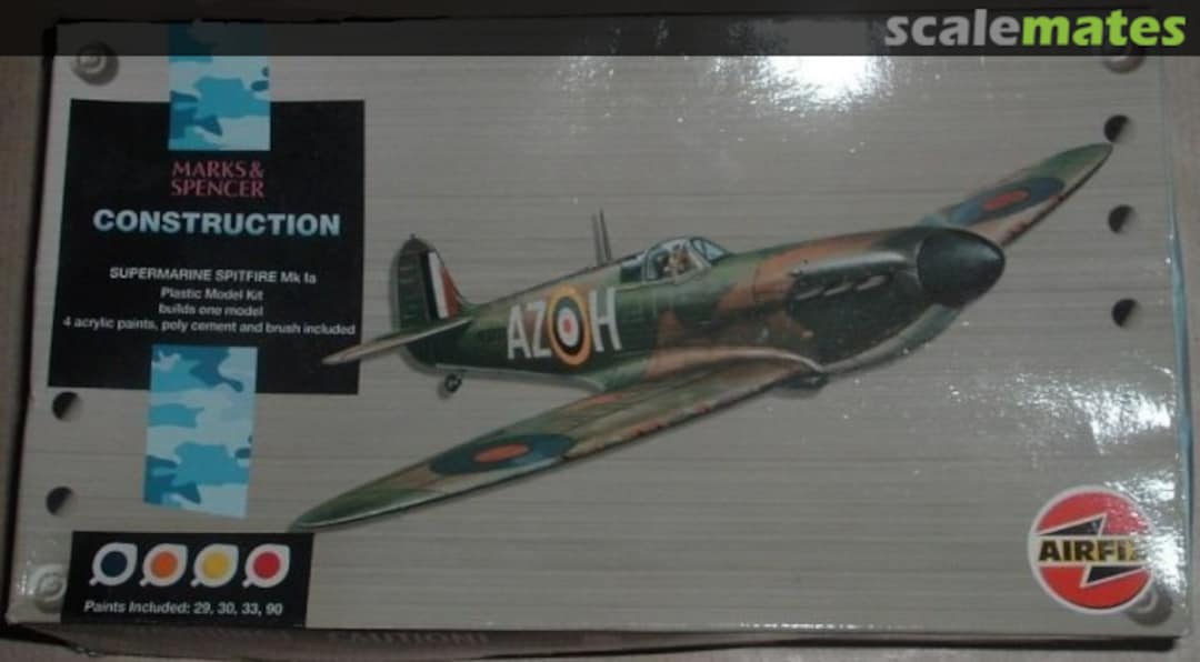 Boxart Supermarine Spitfire Mk 1a T79/9885 Airfix