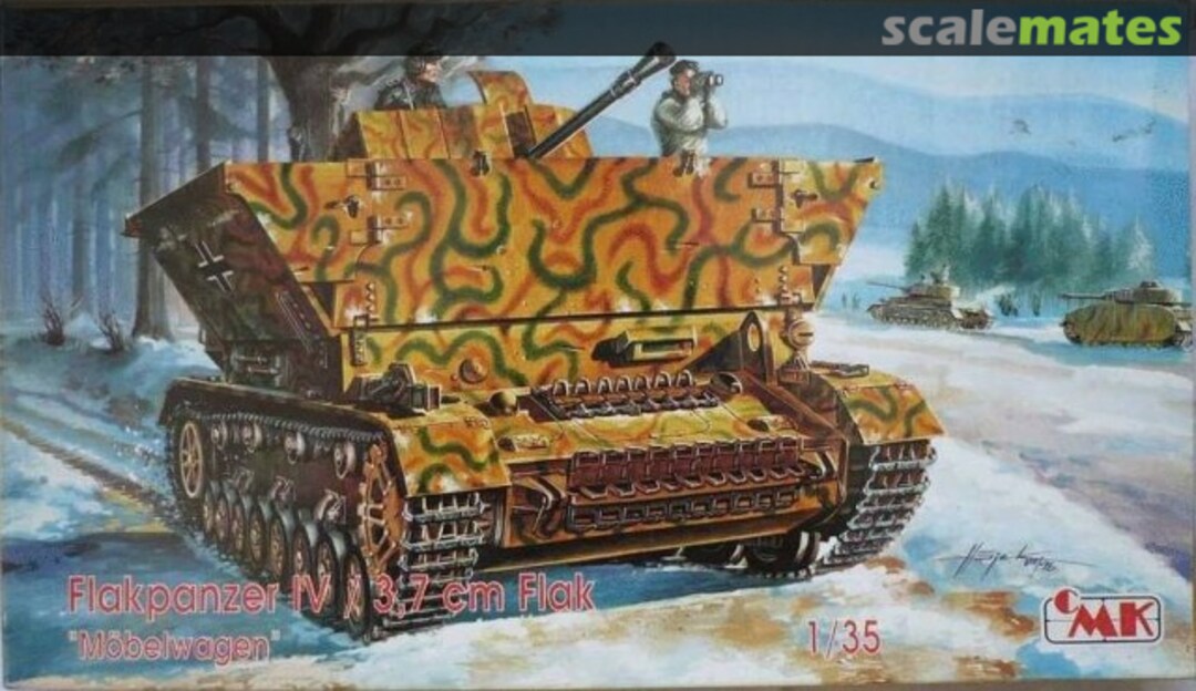 Boxart Flakpanzer IV "Möbelwagen" 35008 CMK