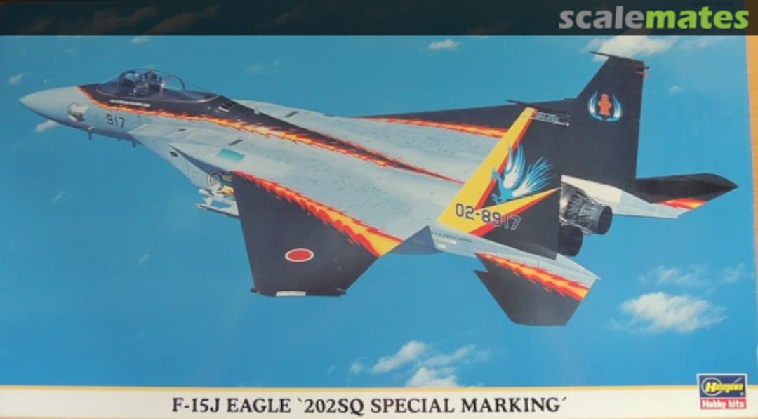 Boxart F-15J Eagle `202SQ Special Marking´ 00176 Hasegawa