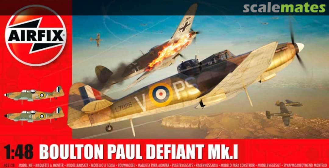 Boxart Boulton Paul Defiant Mk.I A05128 Airfix