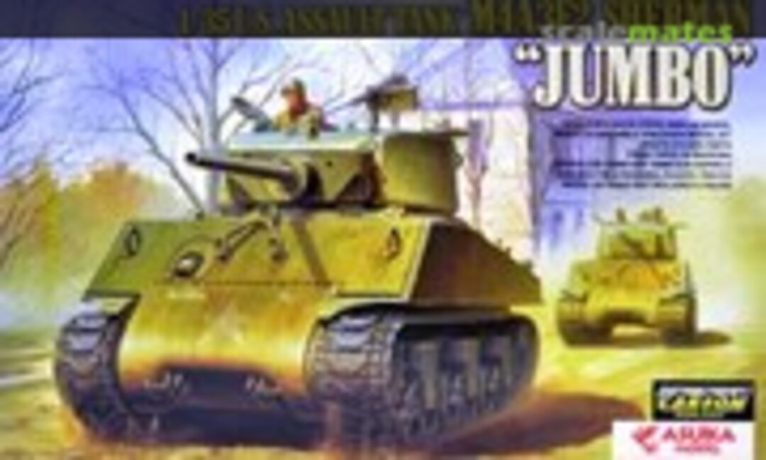 1:35 M4A3E2 Sherman &quot;Jumbo&quot; (ASUKA Model 35-021)