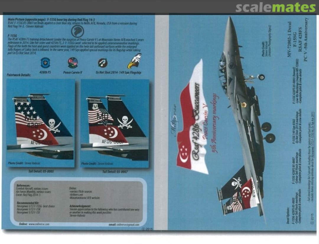 Boxart RSAF 428FS Buccaneers MV-72003-1 Miliverse