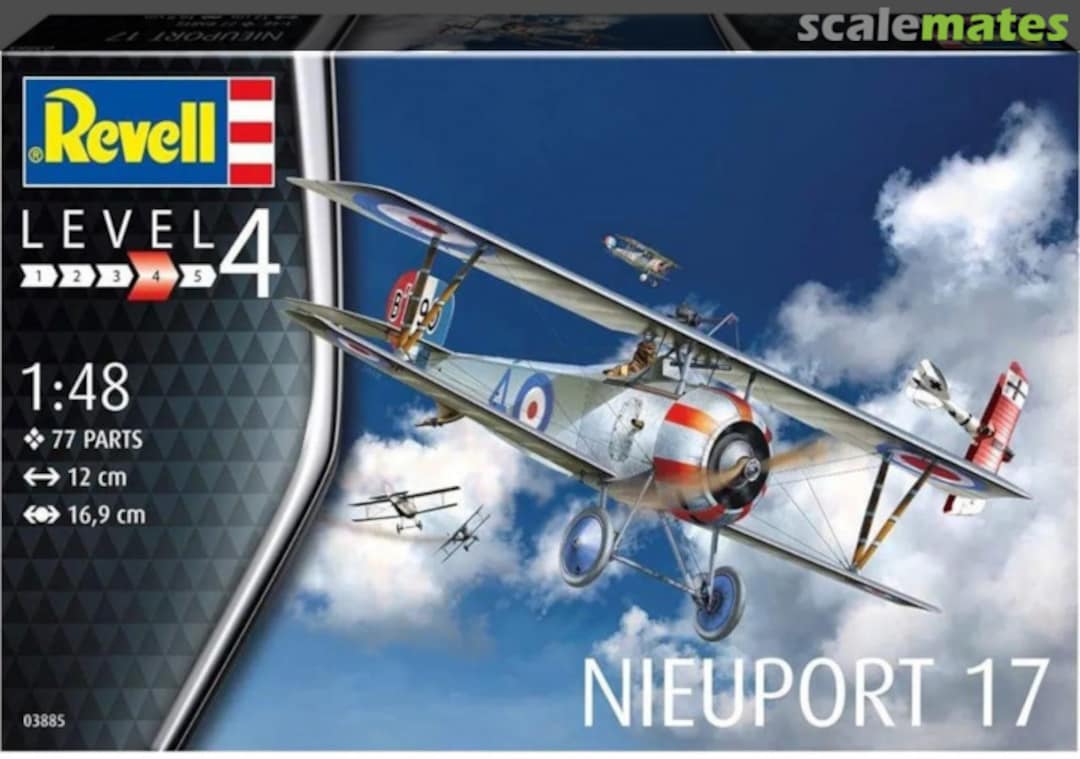 Boxart Nieuport 17 03885 Revell