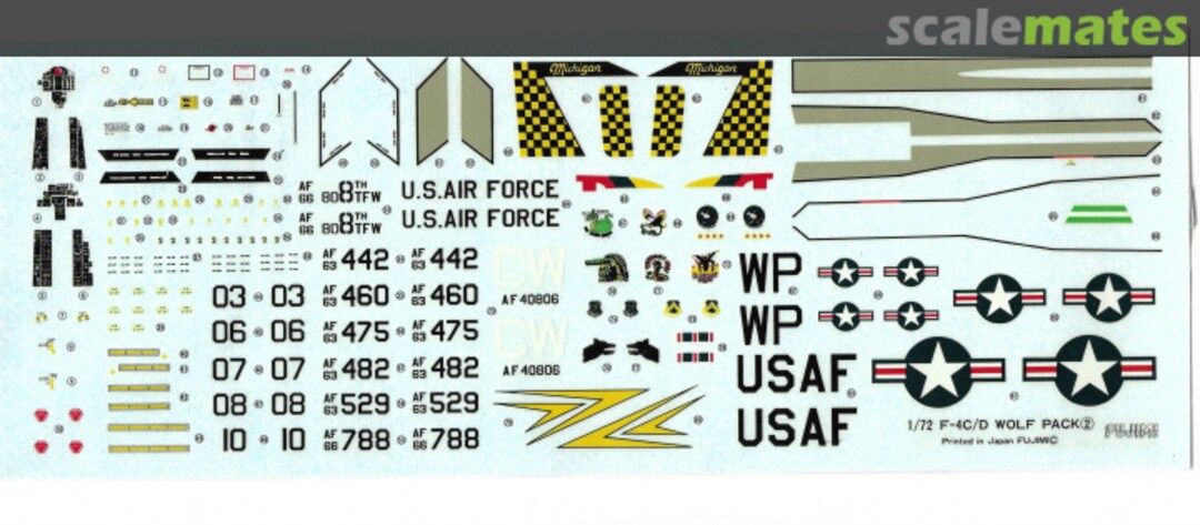 Contents McDonnell Douglas F-4C/D Phantom-II  7A-G2 Fujimi