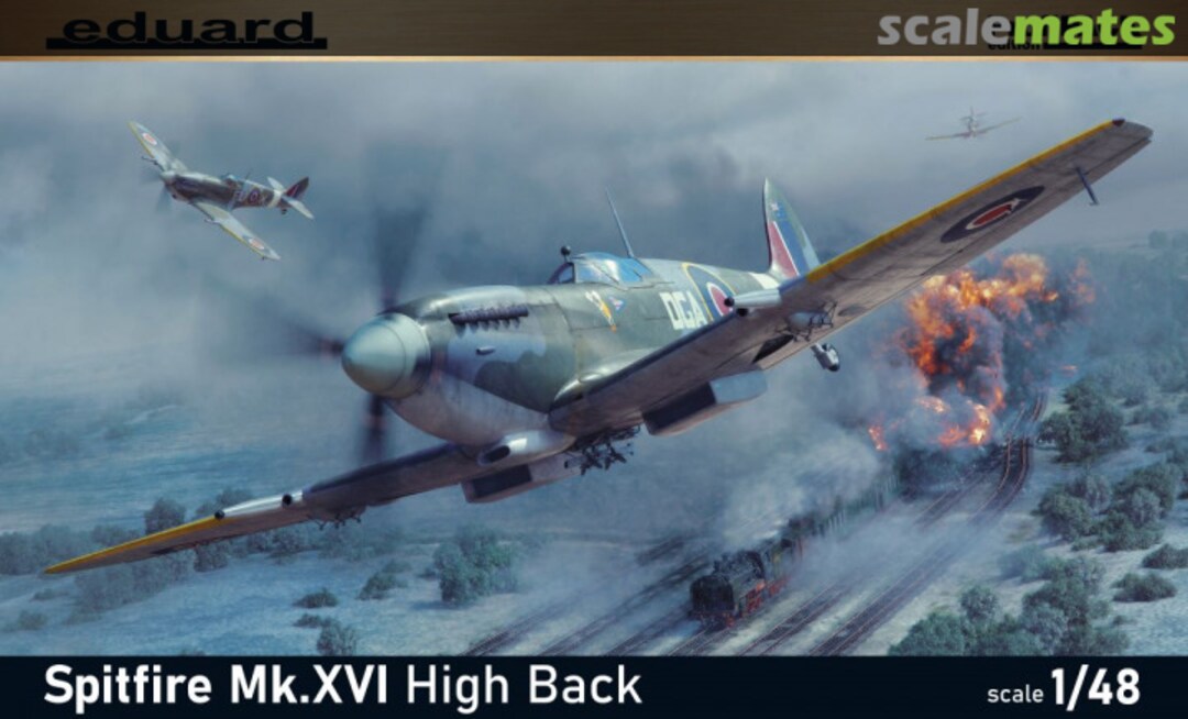 Boxart Spitfire Mk.XVI High Back 8286 Eduard