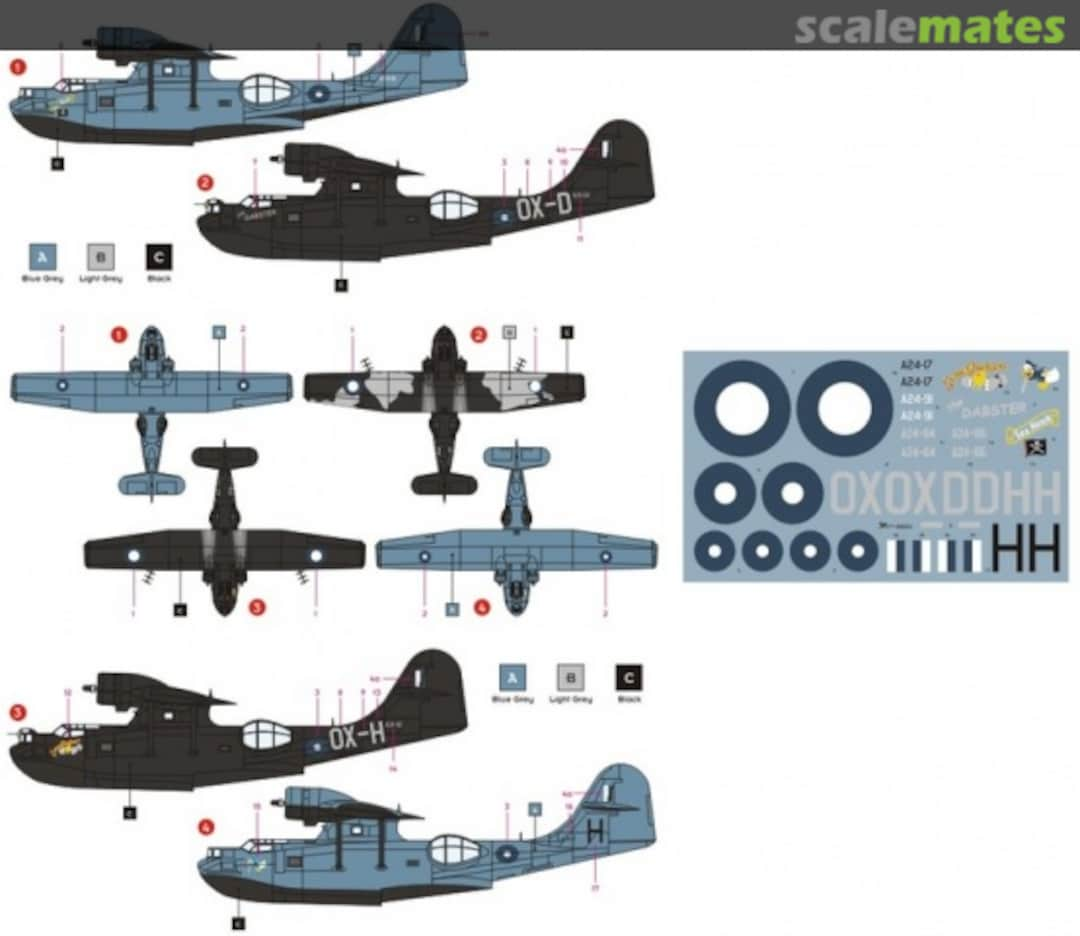 Boxart PBY Catalina 48004 DK Decals