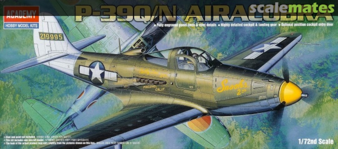 Boxart P-39Q/N Airacobra 2177 Academy