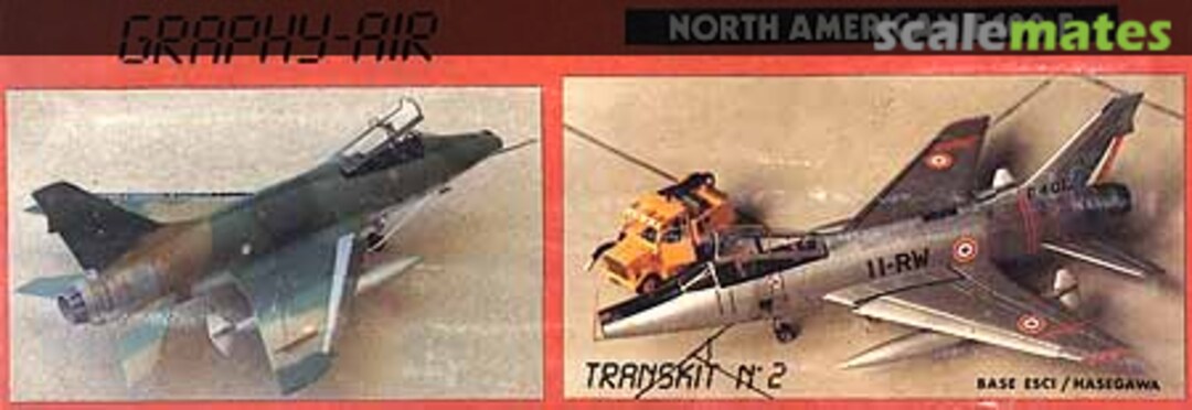 Boxart North American F-100F Super Sabre Transkit No2 Graphy-Air