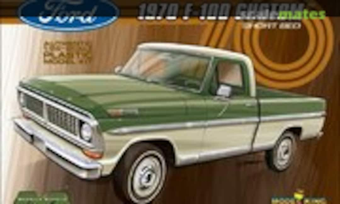 1:25 1970 Ford F-100 Custom Short Bed (Moebius Models 1228)