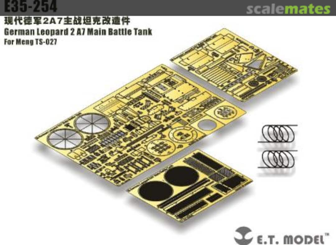 Boxart Leopard 2A7 Main Battle Tank E35-254 E.T. Model