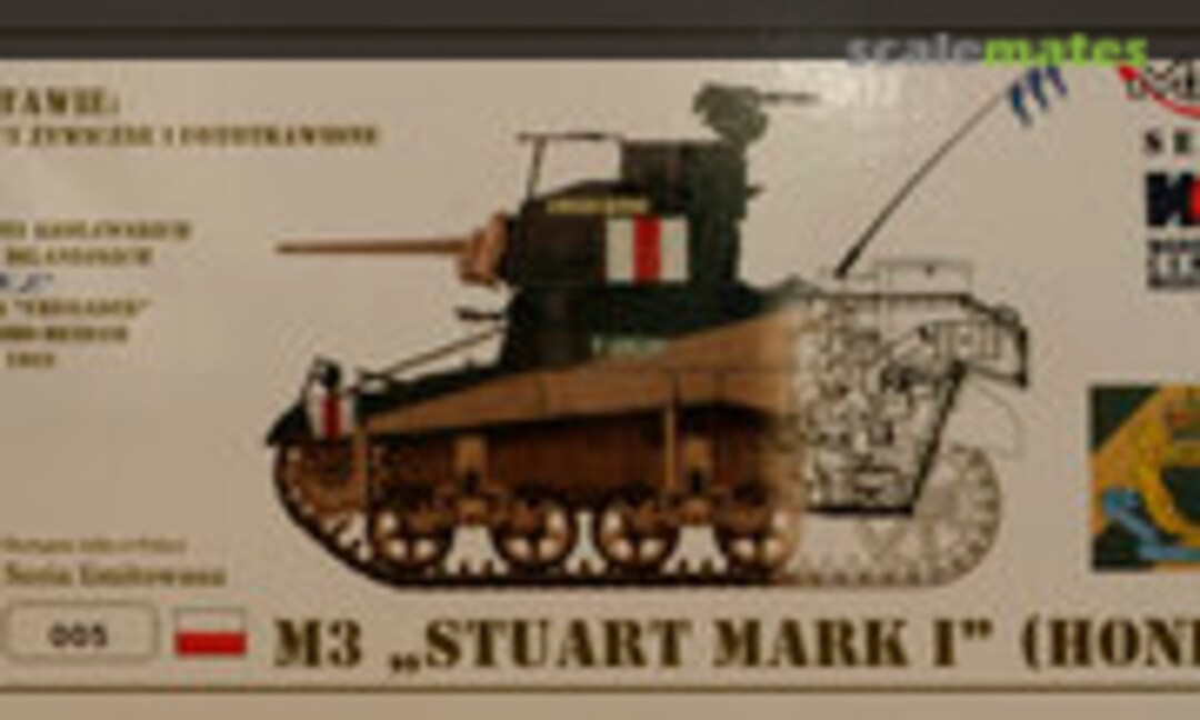 M3 &quot;STUART MARK I&quot; (HONEY) (Mirage Hobby 872181)