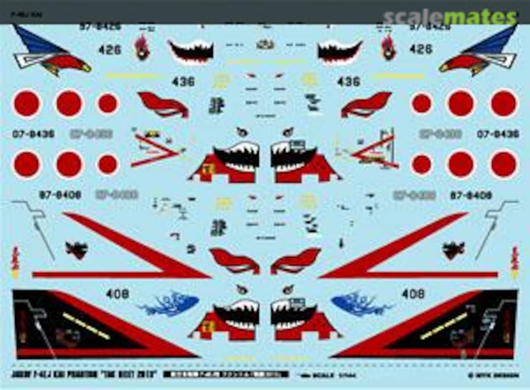 Boxart JASDF F-4EJ Kai Phantom (Air Combat Meet 2013) A-375 MYK Design