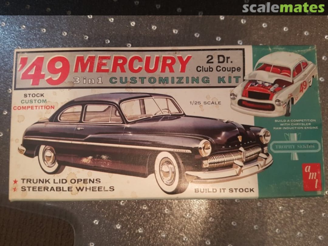 Boxart 49 Mercury 2 Dr Club Coupe 2349 AMT