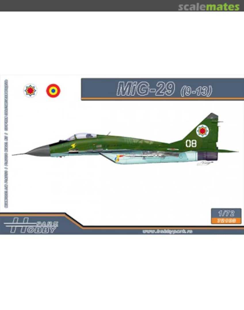 Boxart MiG-29 (9-13) HP 72103 Hobby Park