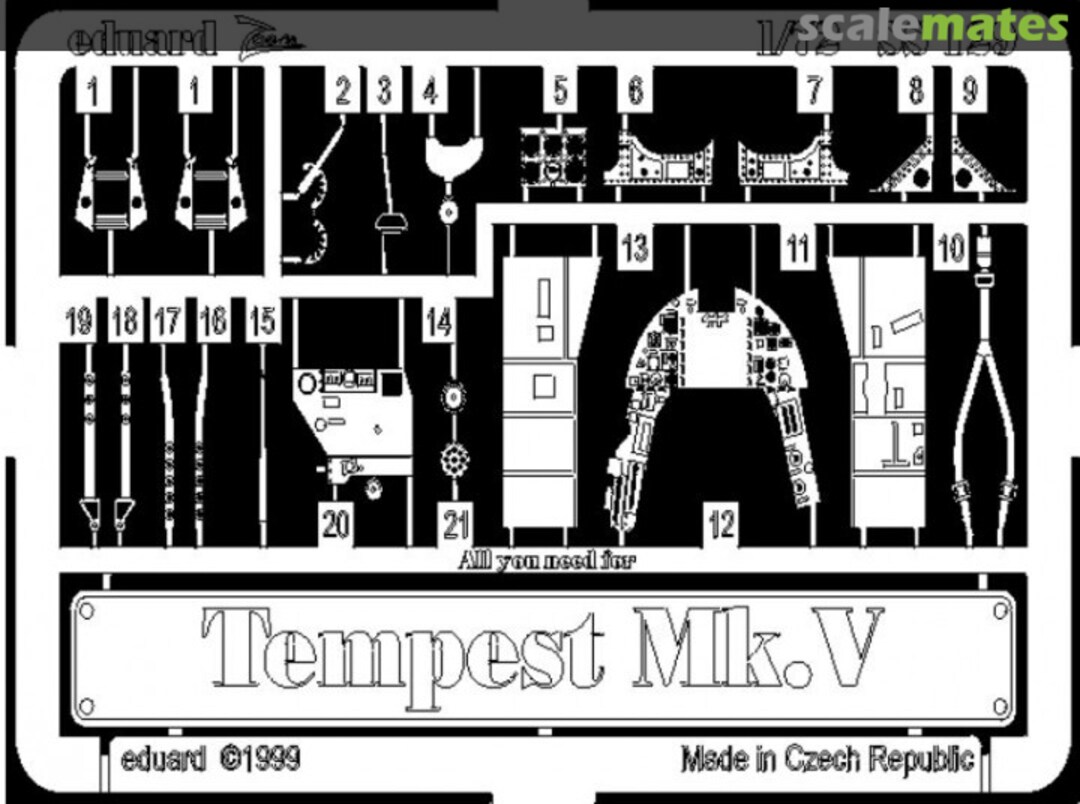 Boxart Tempest Mk.V SS129 Eduard