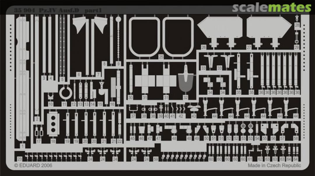 Boxart Pz.Kpfw. IV Ausf. D 35904 Eduard