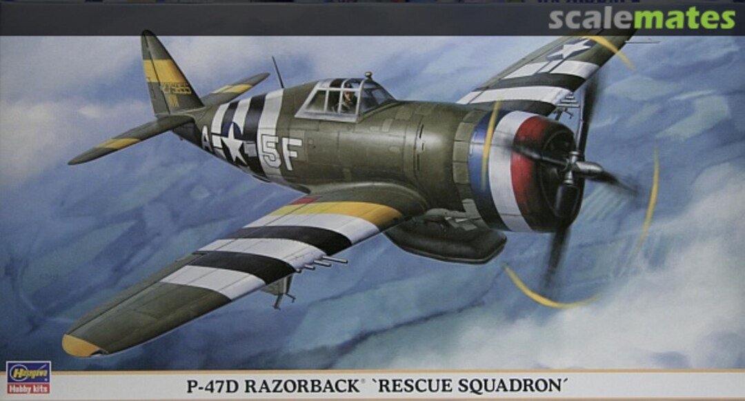 Boxart P-47D Razorback 'Rescue Squadron' 09716 Hasegawa