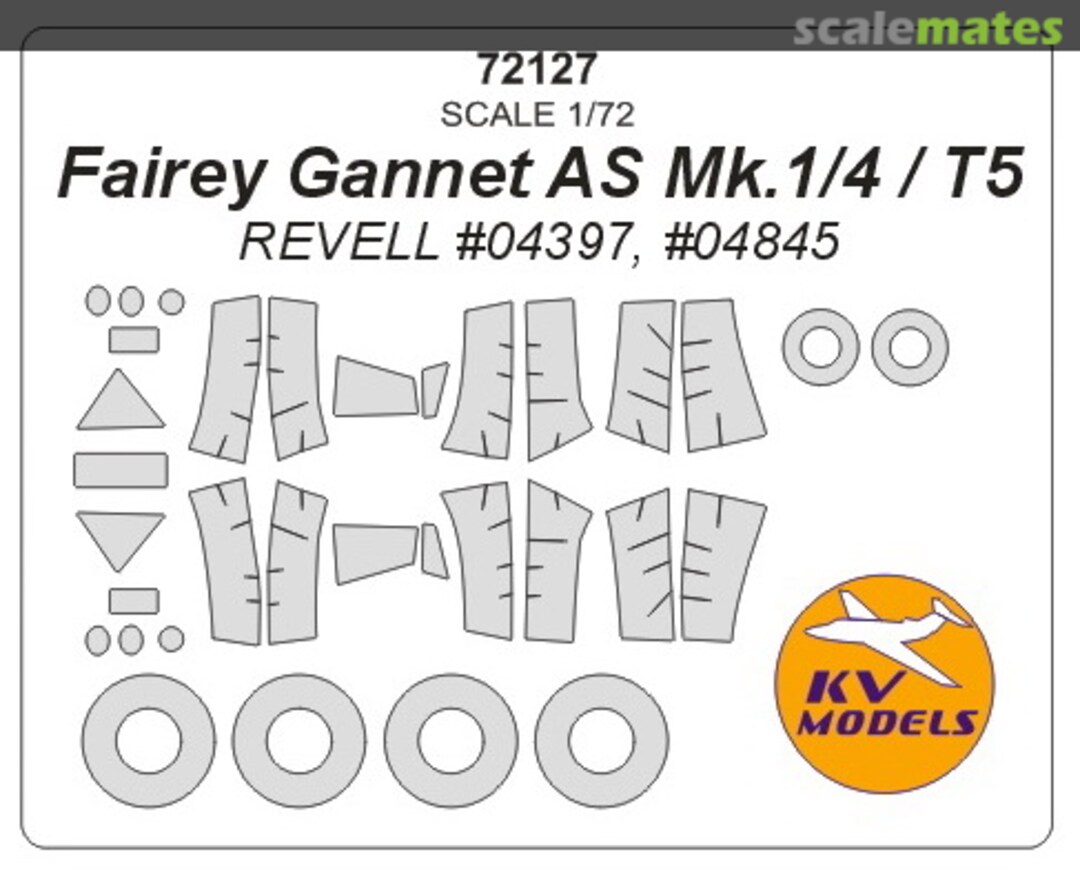 Boxart Fairey Gannet AS Mk.1/4 / T5 72127 KV Models