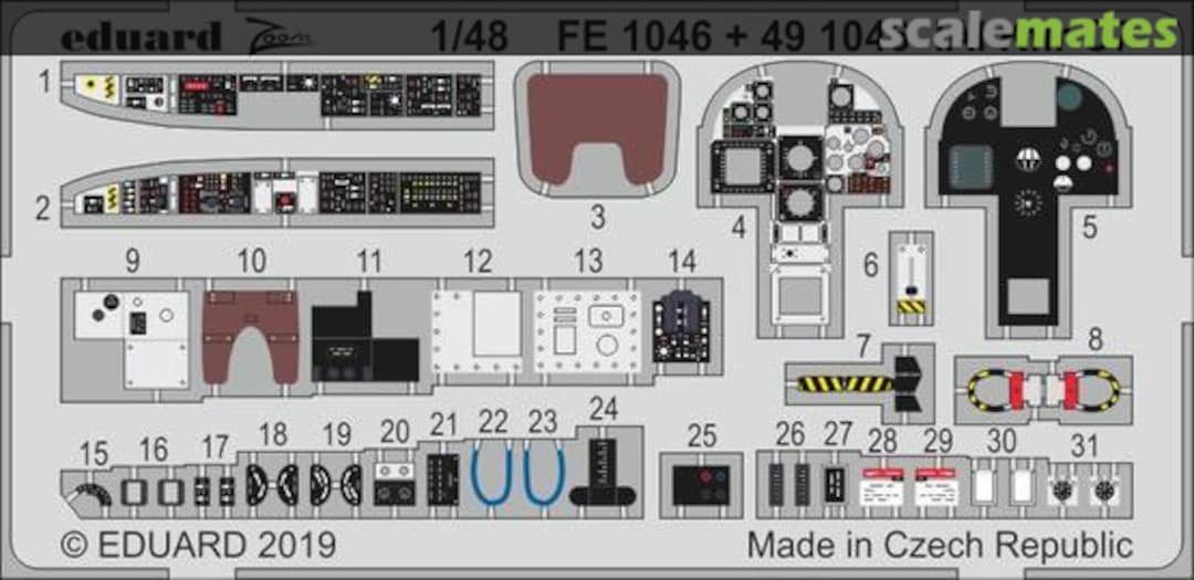 Boxart IAI Kfir C7 interior 491046 Eduard