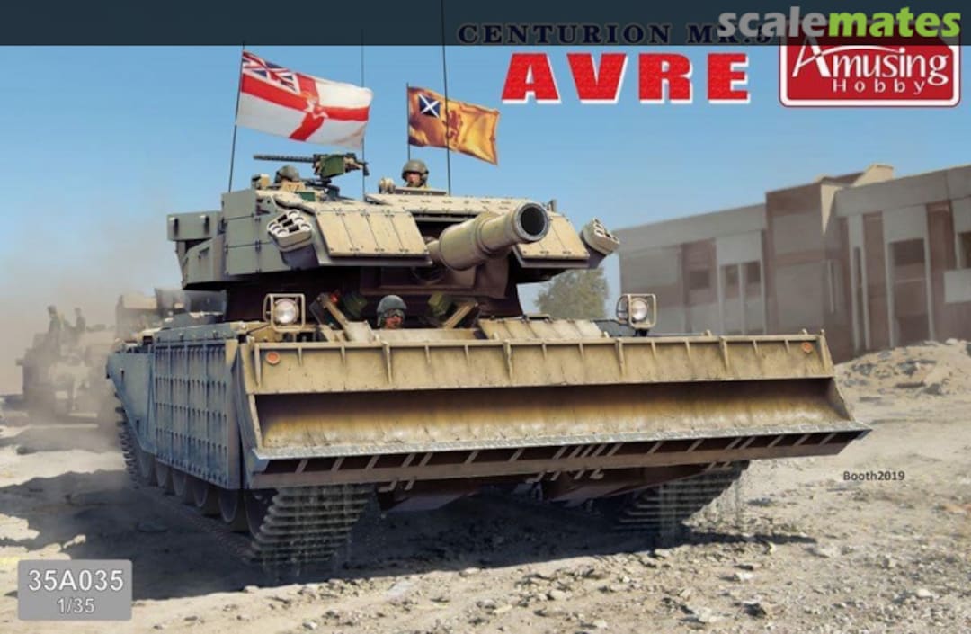 Boxart Centurion MK.5 AVRE 35A035 Amusing Hobby