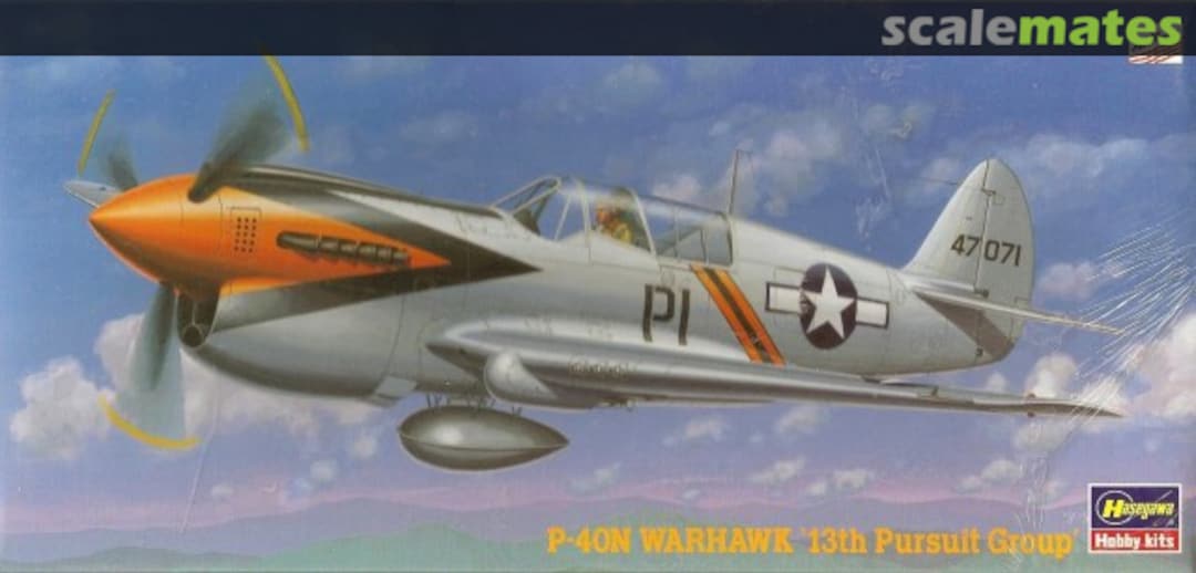 Boxart P-40N Warhawk '13th Pursuit Group' 02567 Hasegawa