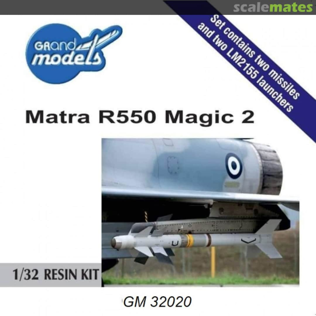 Boxart Matra R550 Magic II With LM2155 Launcher GM32020 Grand Models