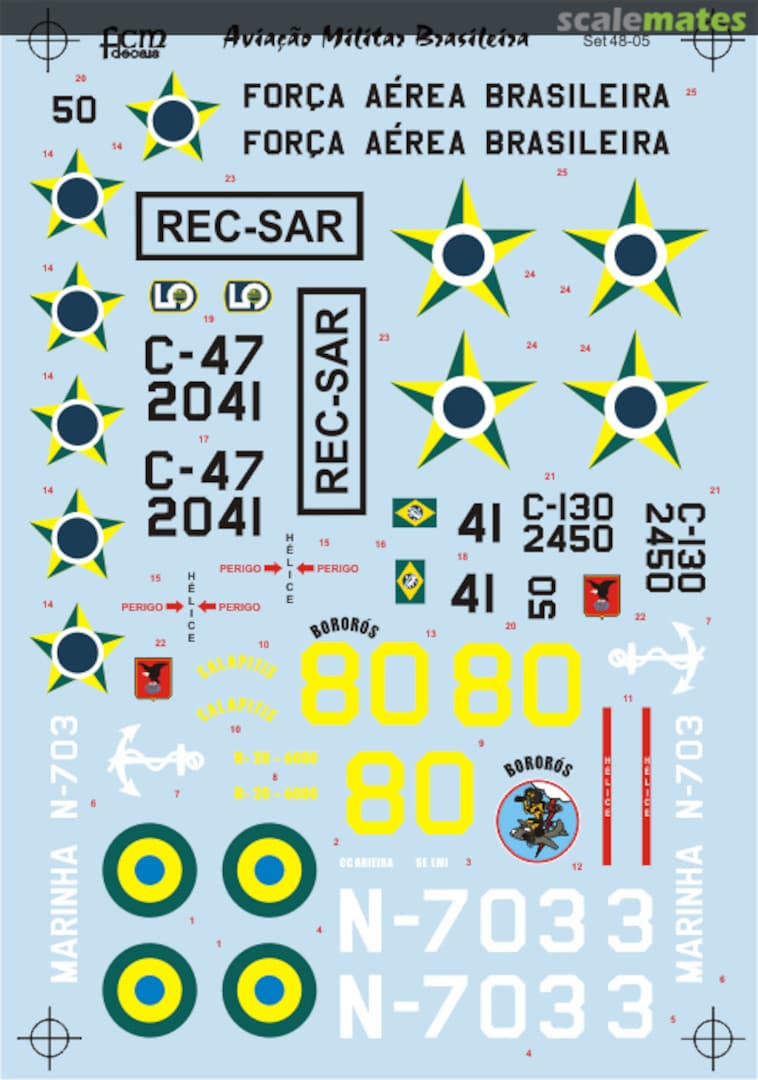 Boxart Aviação Militar Brasileira 48-05 FCM