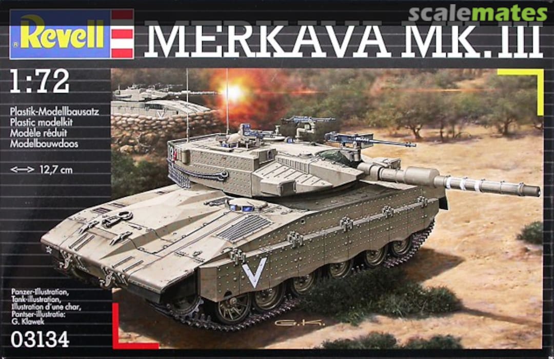 Boxart Merkava Mk. III 03134 Revell