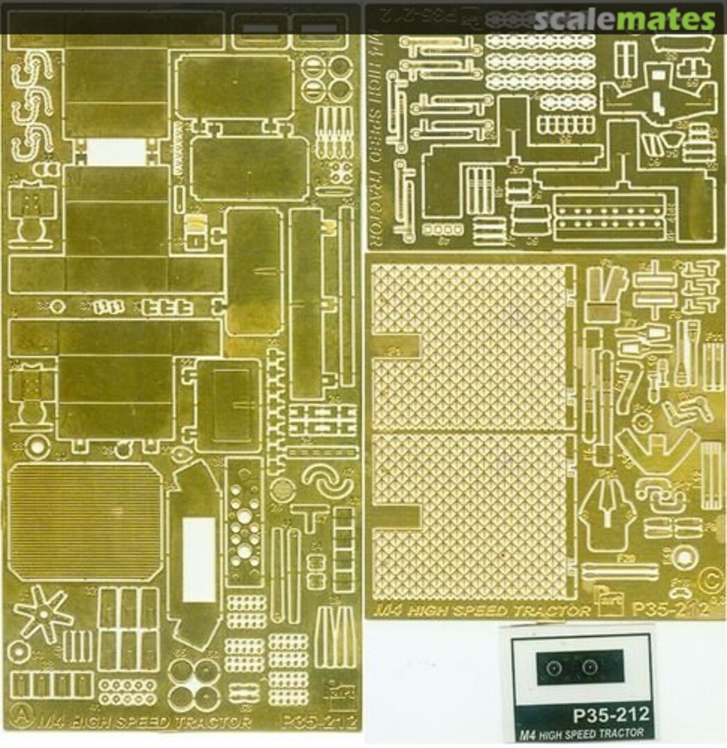 Boxart M4 High Speed Tractor P35-212 Part