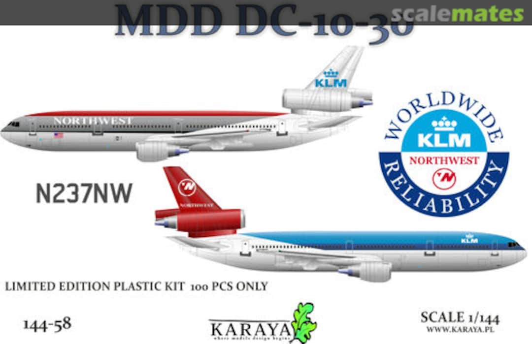 Boxart MDD DC-10-30  144-58 Karaya