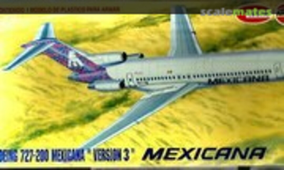 1:144 Boeing 727-200 Mexicana version 3 (Airfix/Lodela 00145)