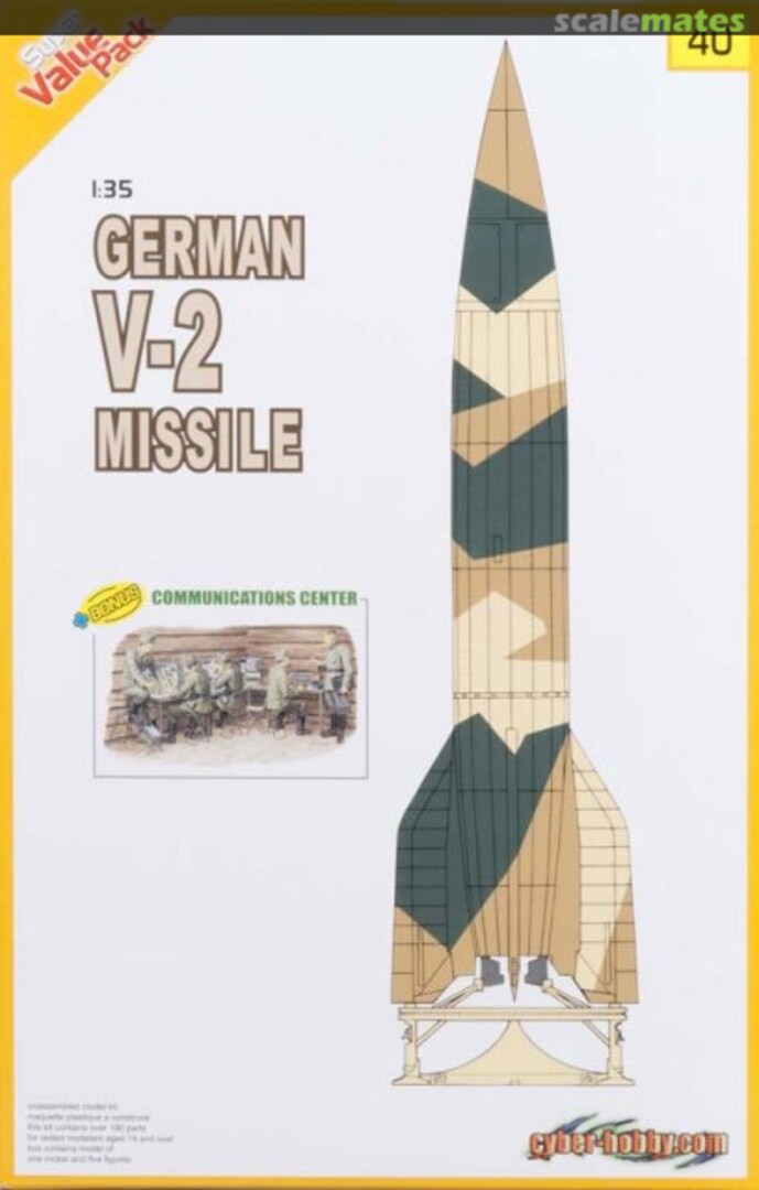 Boxart V-2 Missile 9140 Cyber Hobby