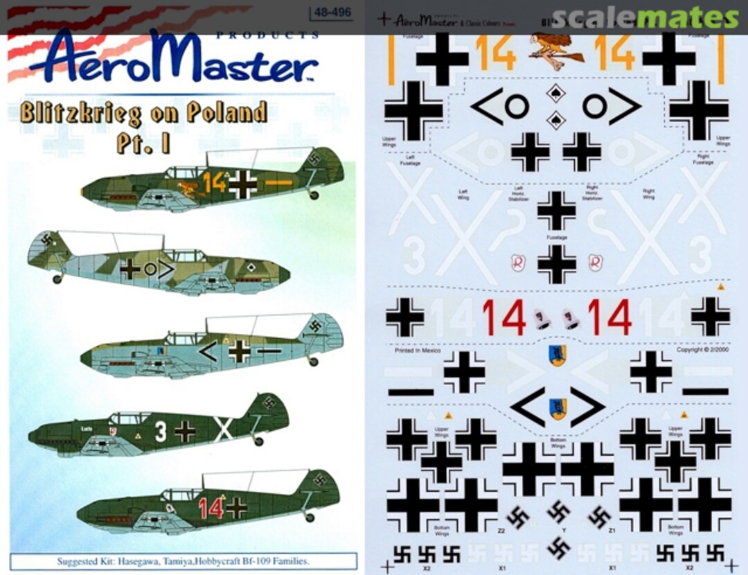 Boxart Blitzkrieg on Poland Pt. 1 48-496 AeroMaster