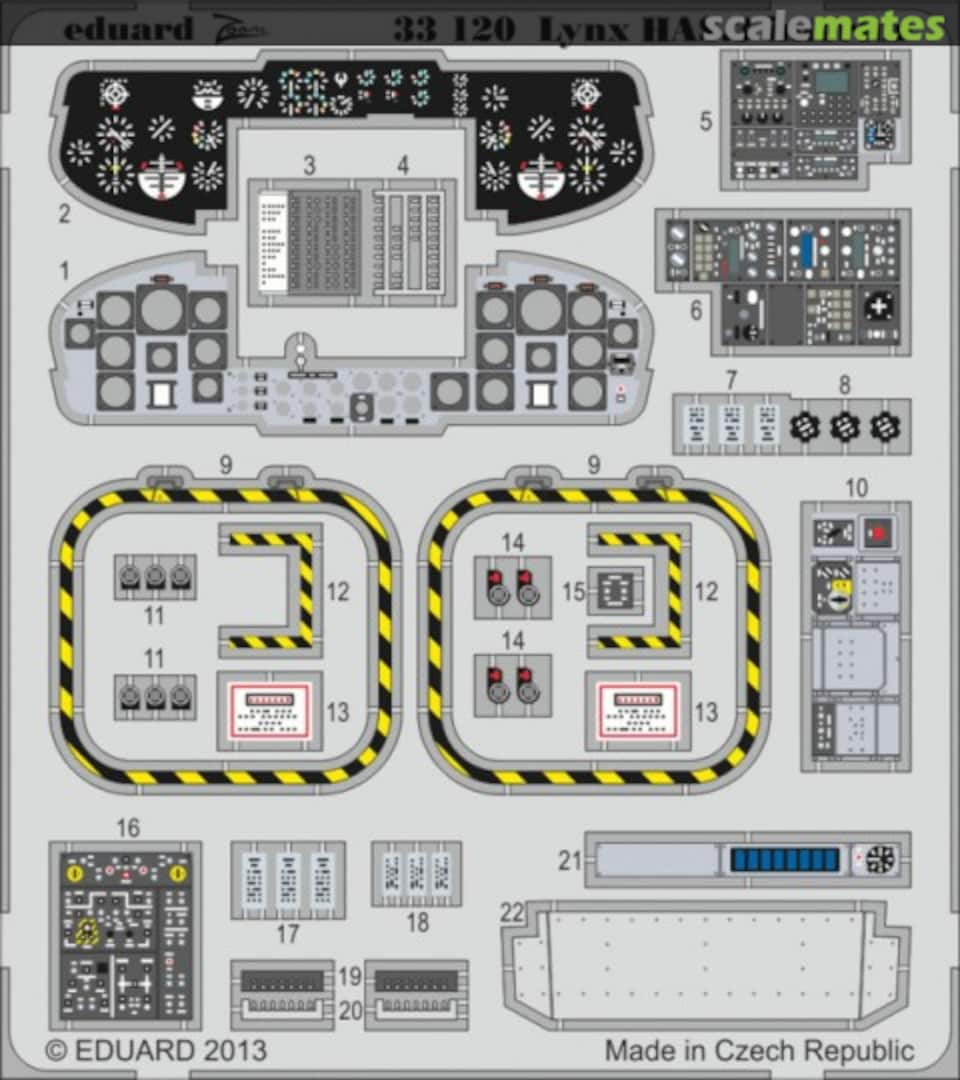 Boxart Lynx HAS.3 interior S. A. 33120 Eduard