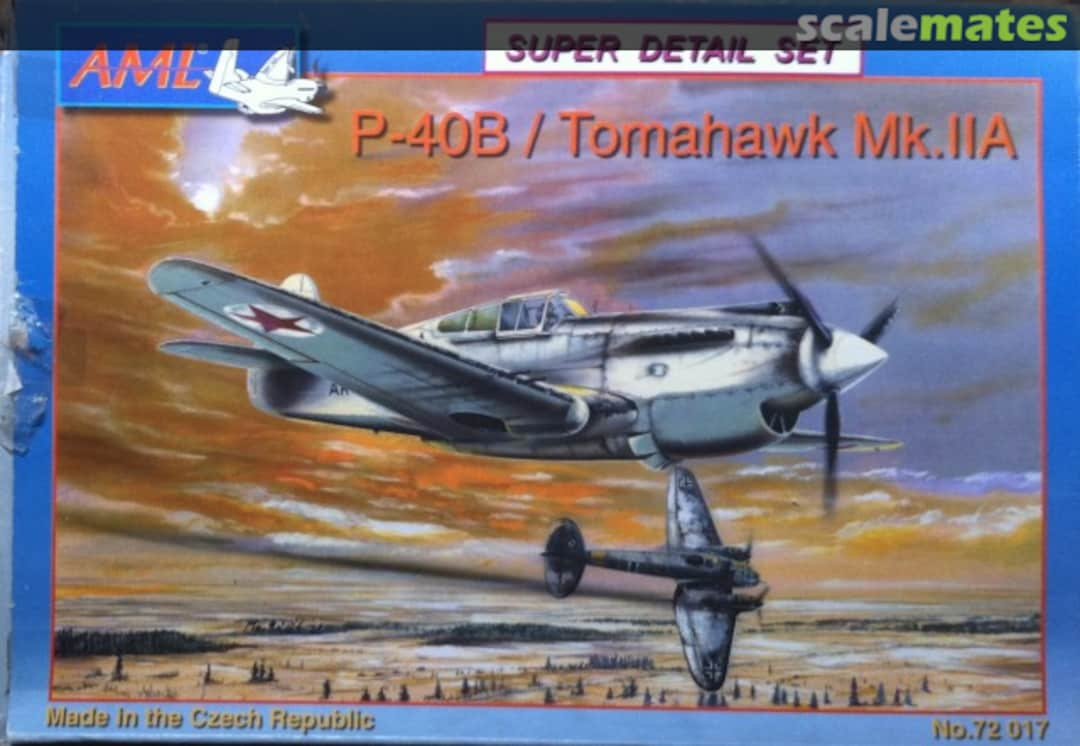 Boxart P-40B / Tomahawk Mk.IIA 72017 AML