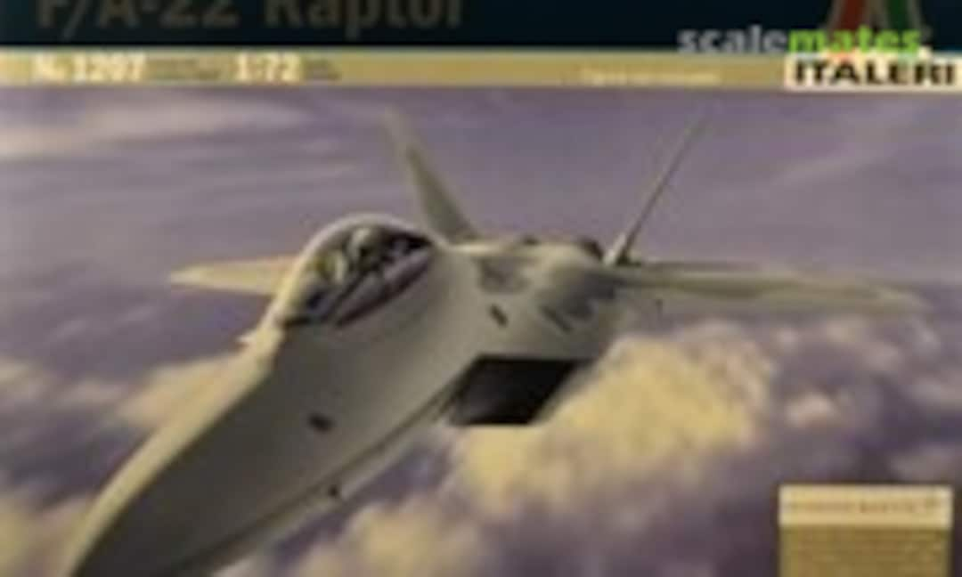 1:72 F/A-22 Raptor (Italeri 1207)