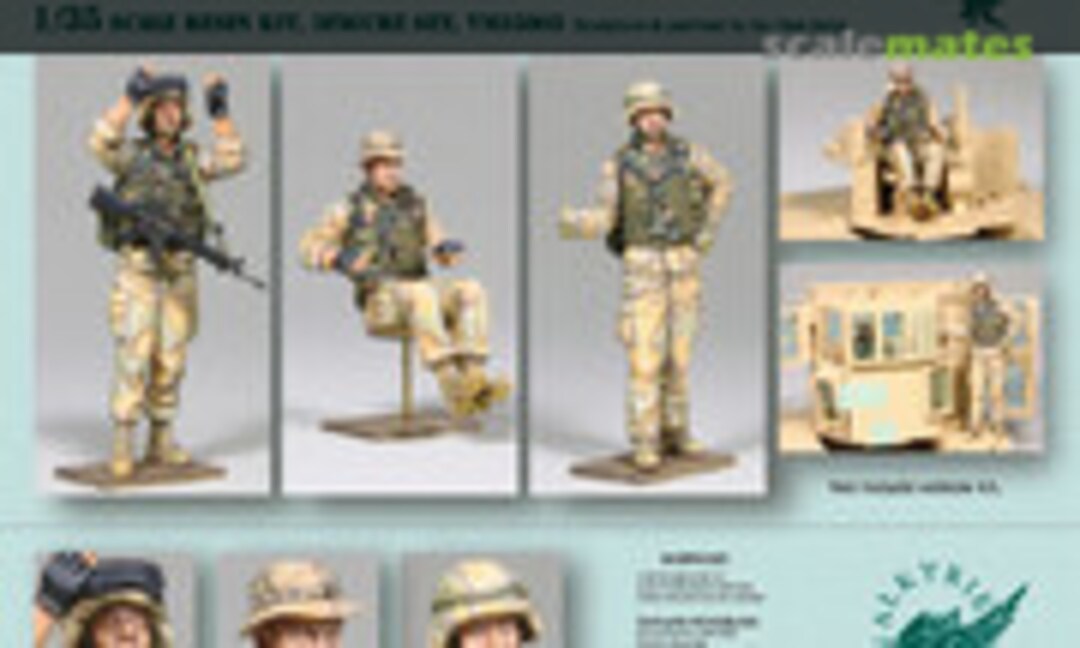 1:35 D9R Bulldozer Crew (Valkyrie Miniature VM35003)