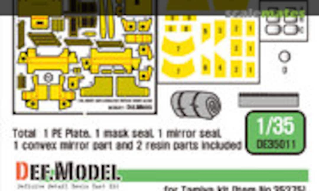 1:35 JGSDF Light Amoured Vehicle PE Detail Up Set (Def.Model DE35011)