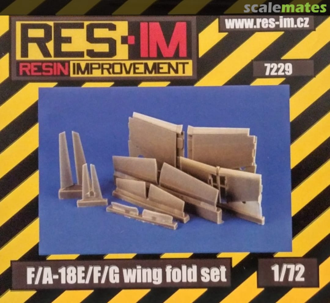 Boxart F/A-18E/F/G wing folding set 7229 RES-IM