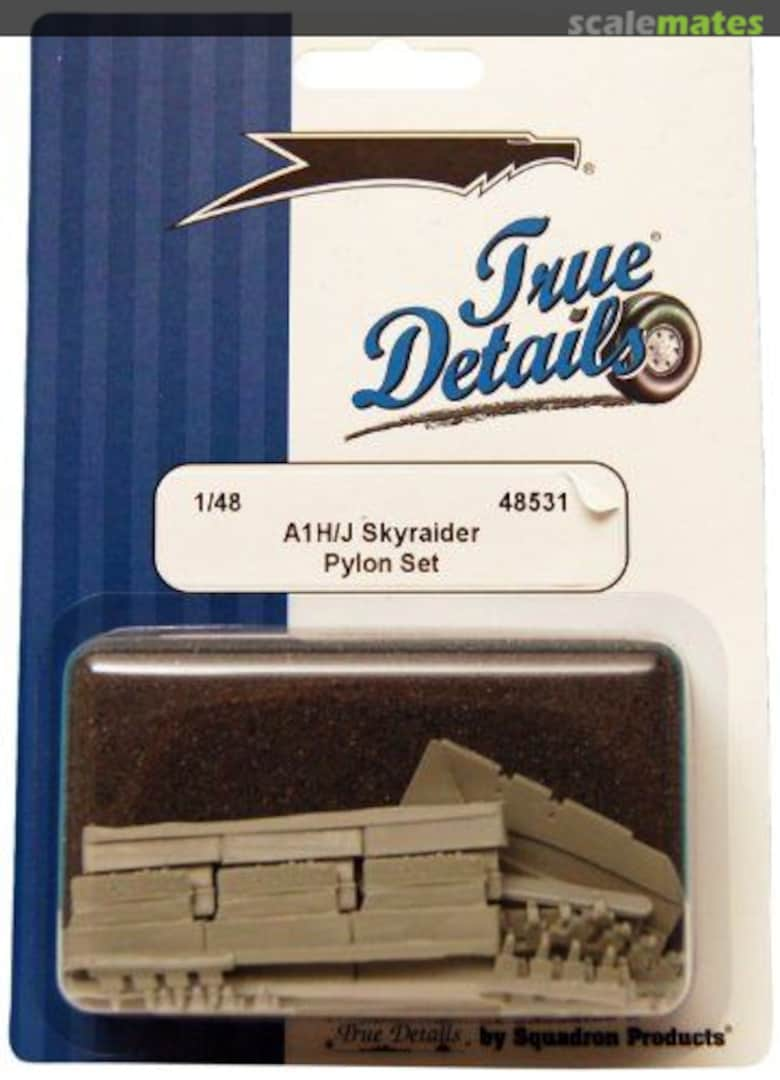 Boxart A-1H A-1J Skyraider Weapons Pylon Set 48531 True Details