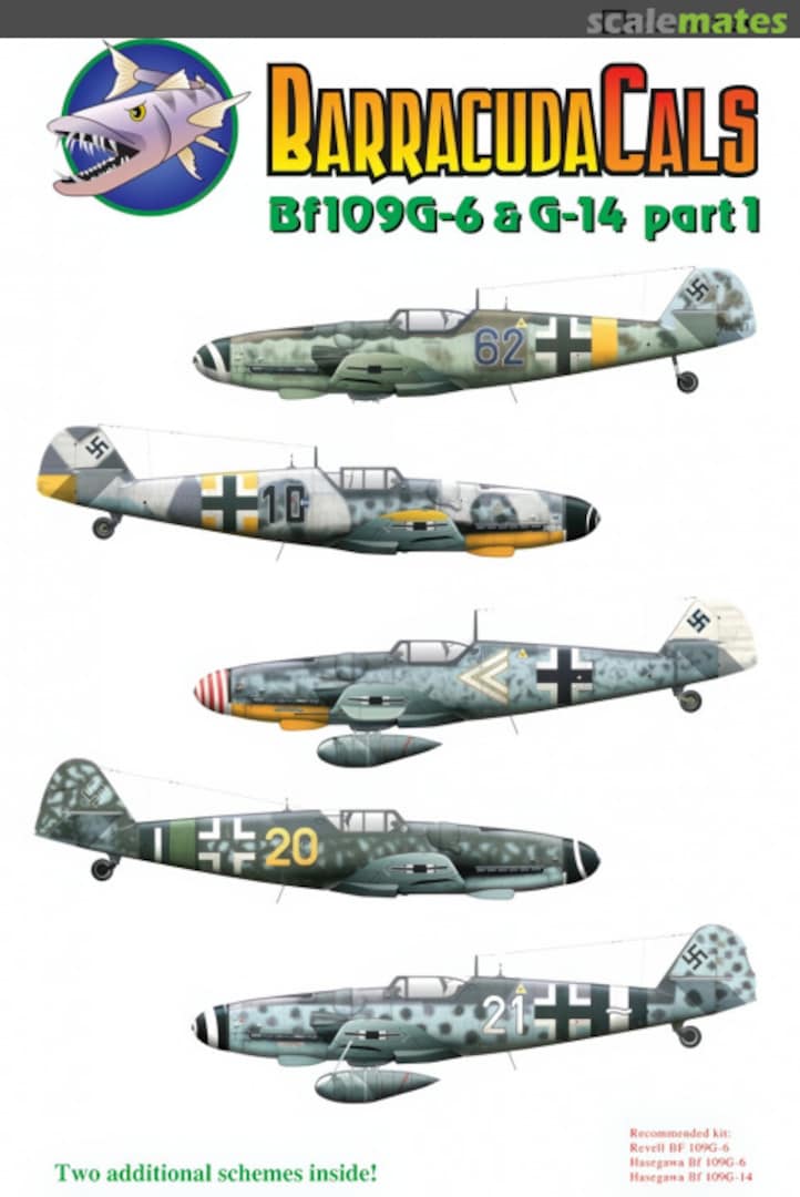 Boxart Bf 109G-6 and G-14 Part 1 BC32230 Barracuda Studios