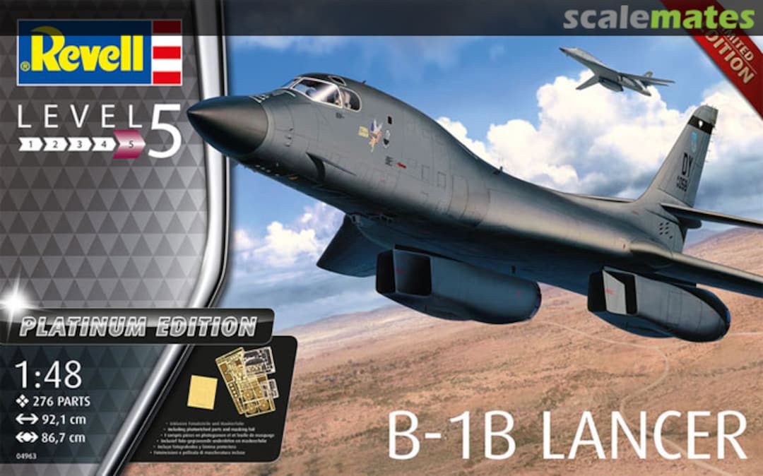 Boxart B-1B Lancer 04963 Revell