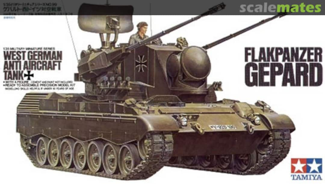 Boxart Gepard MM199 Tamiya