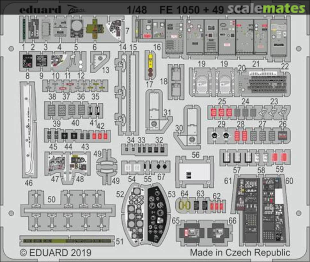 Boxart F-104J 491050 Eduard