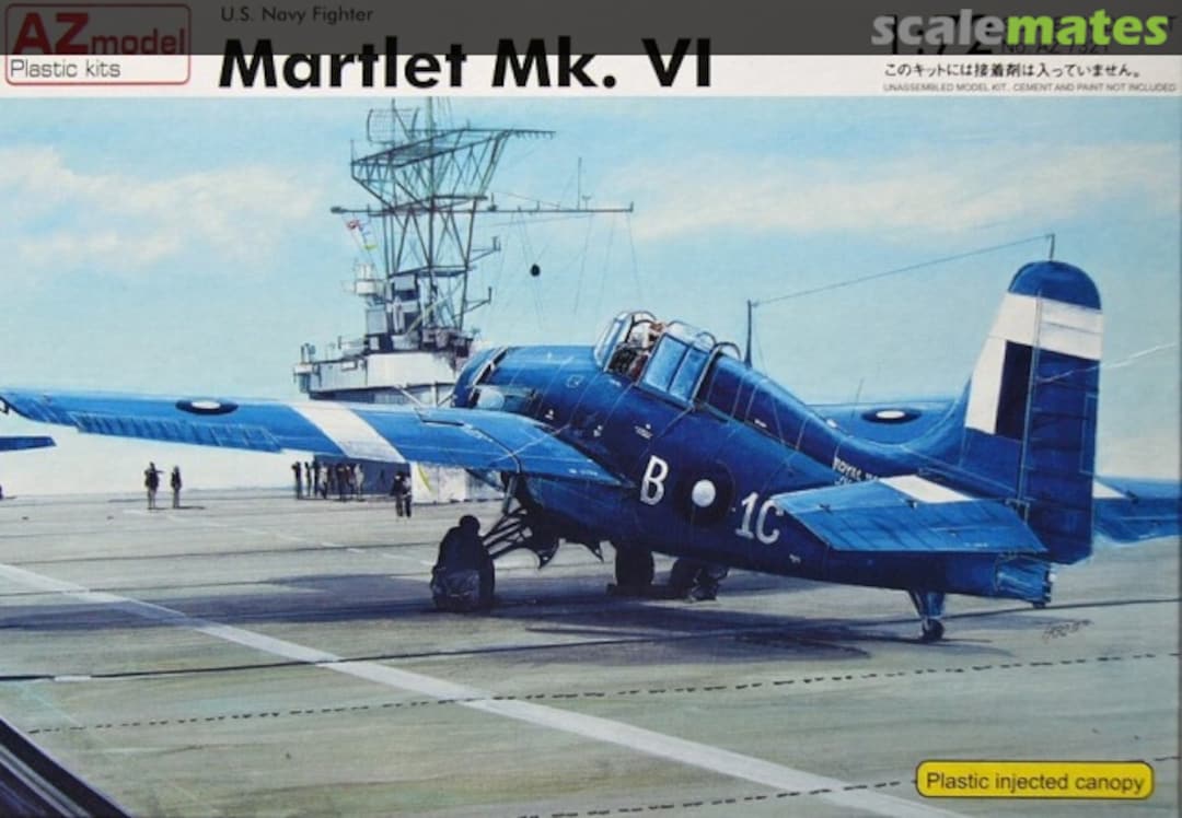 Boxart Martlet Mk.VI AZ7321 AZmodel