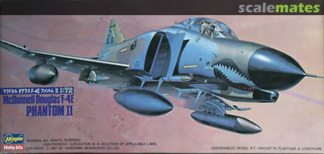 Boxart F-4E Phantom II 702 Hasegawa