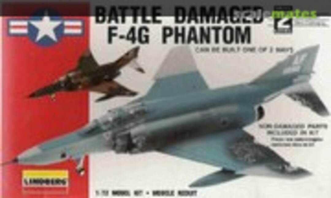 1:72 Battle damaged F-4G Phantom (Lindberg 70962)